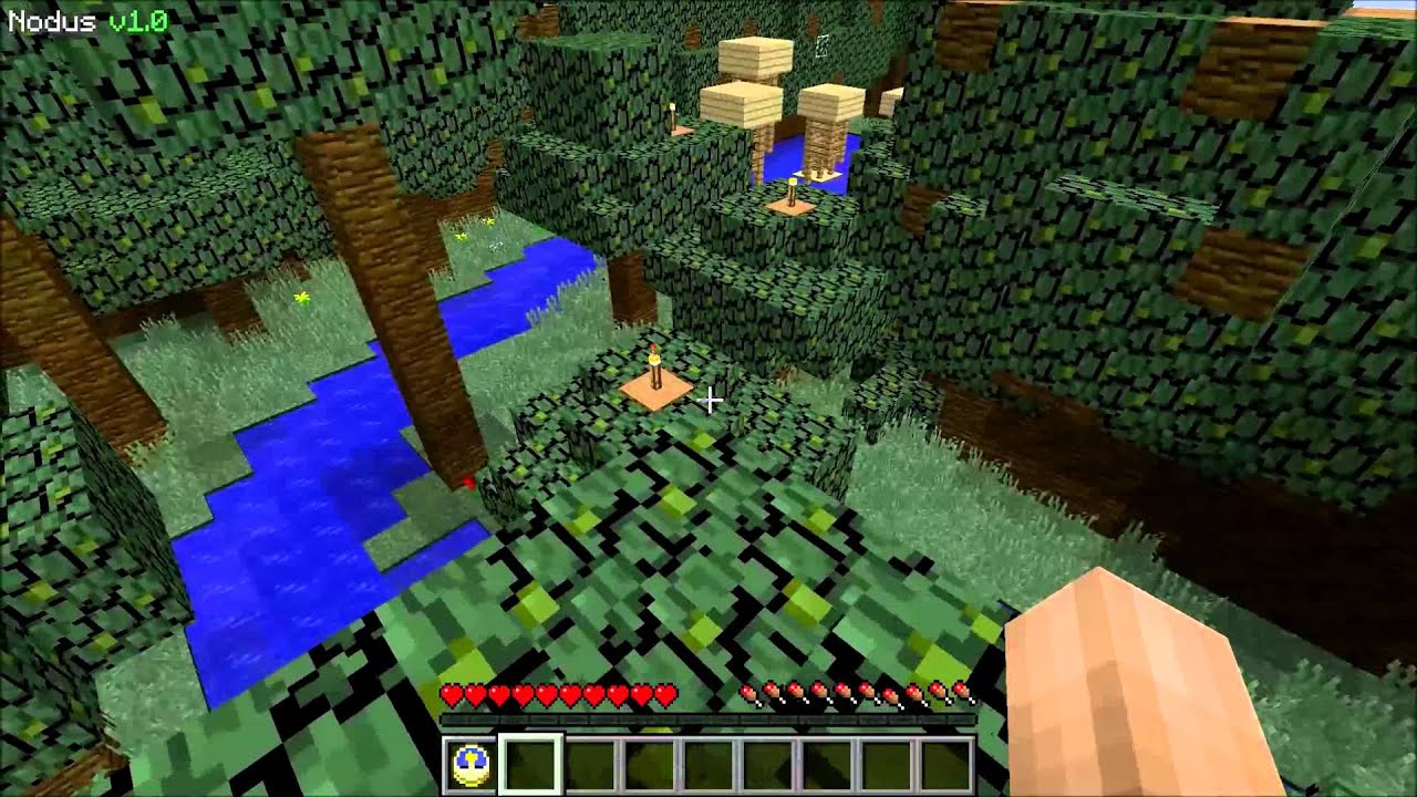 The MineShafters Parkour ep 1: Jungle!!!