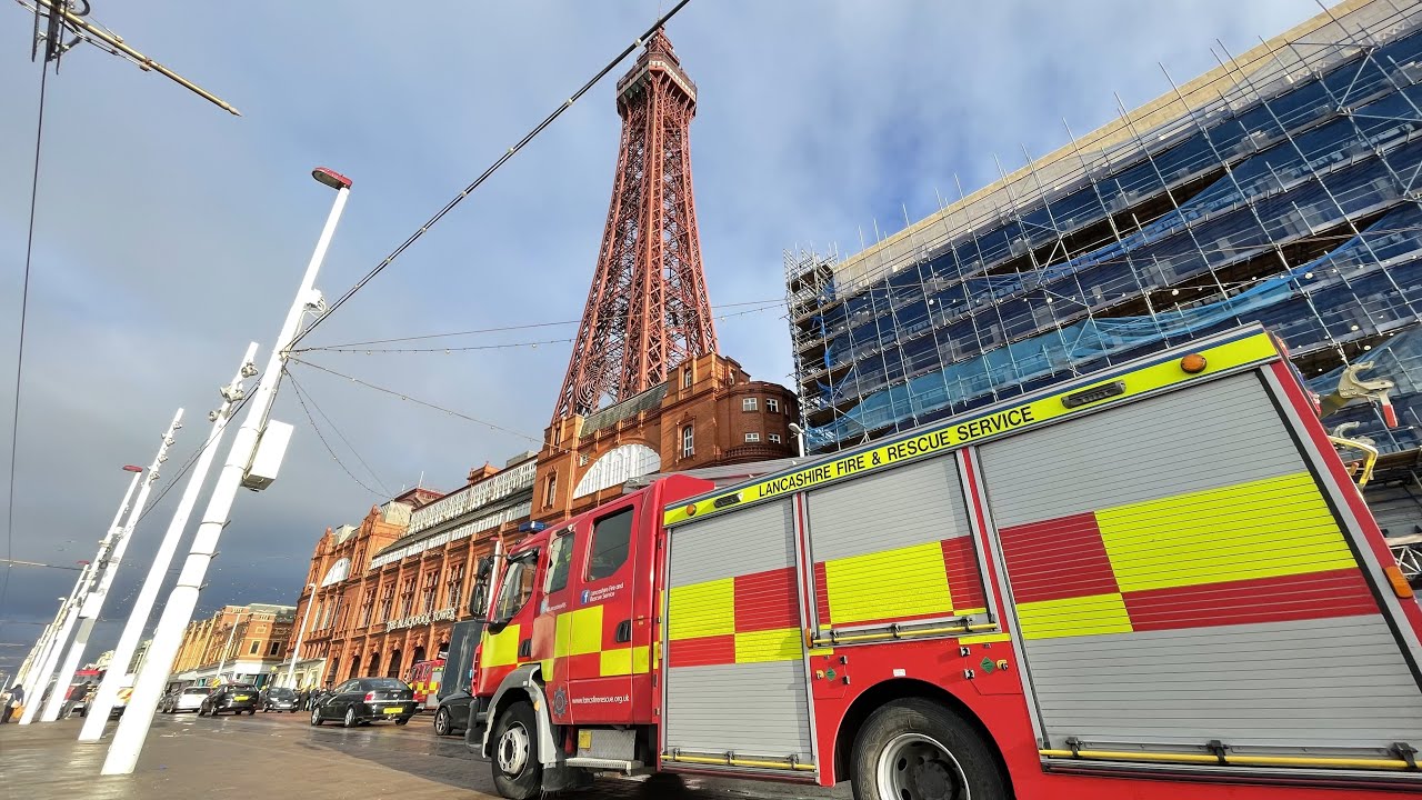 Fire🔥Incident😮at Blackpool Tower🗼