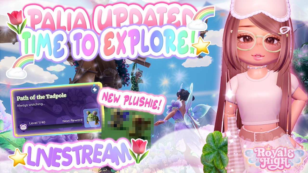PALIA UPDATED 🌷I AM A FAIRY! HAPPY SPRING SPECTACLE🍀 | #royalehighroblox #royalehigh #palia