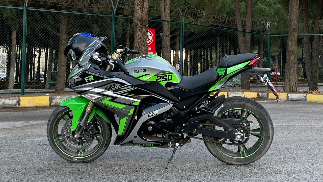 FALCON FR 250 TANITIM R25 GÖSTERGELİ MOTOR!