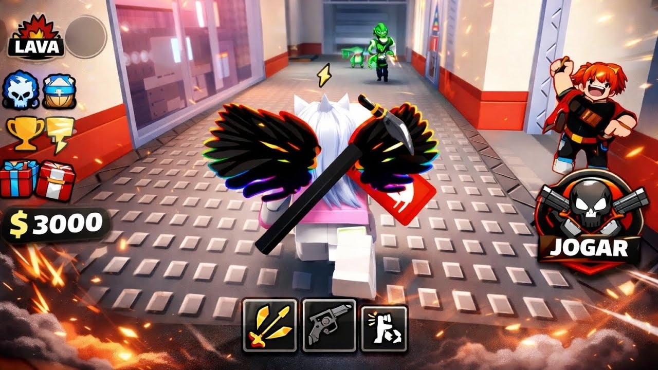 ROBLOX-JOGANDO AFIADO PELA PRIMEIRA VEZ! 