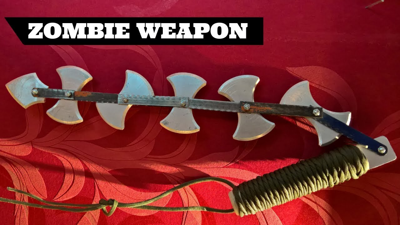 Zombie Concept Weapon | How to make a Sword Weapon
