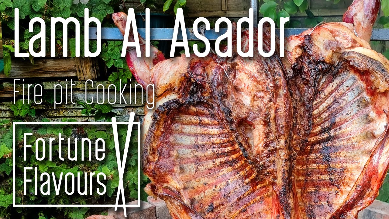 FORTUNE FLAVOURS cooks lamb Al Asador