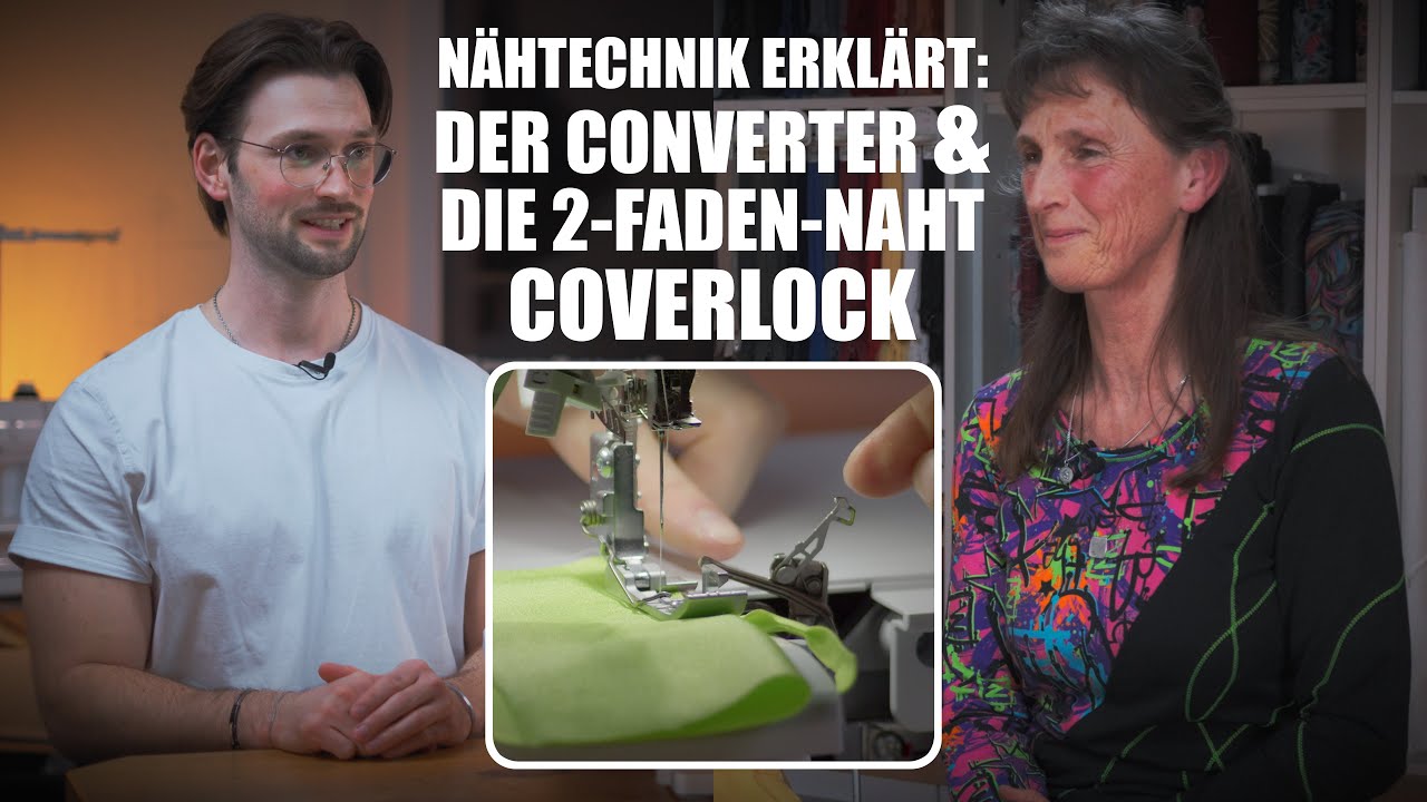 Nähtechnik-Tutorial: So verwendest Du den Converter an Deiner Overlock richtig!