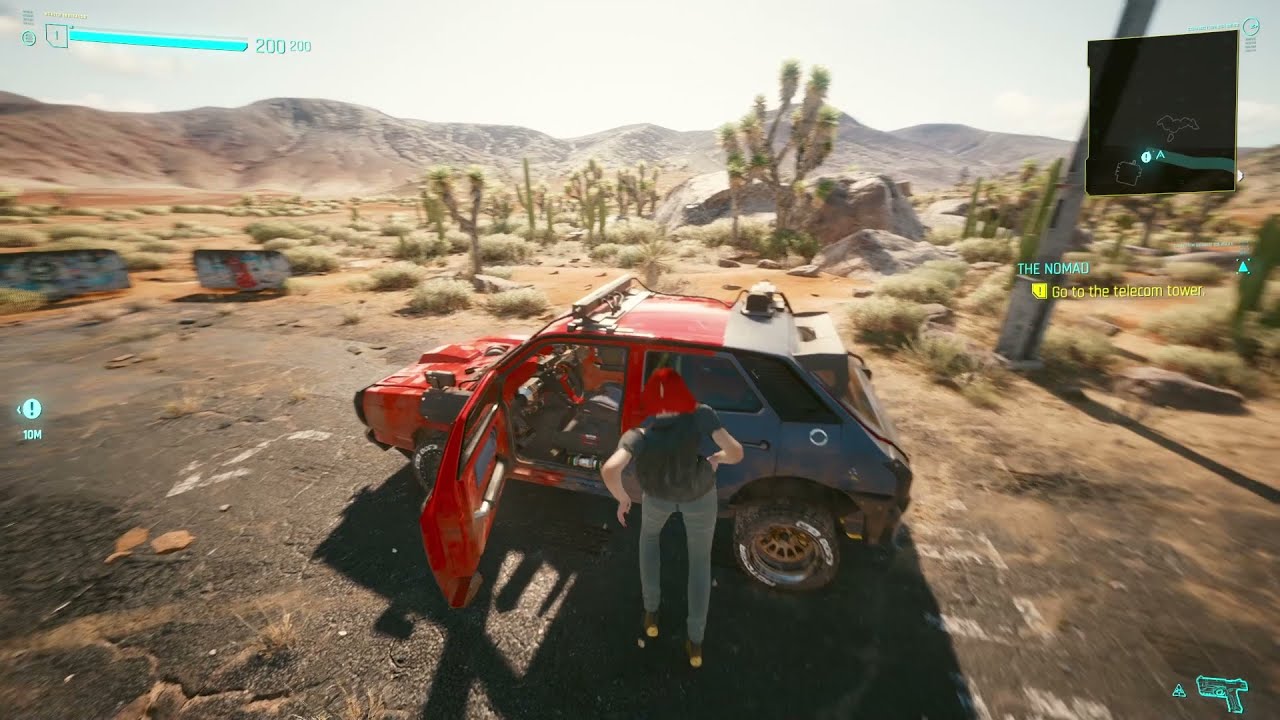 (Cyberpunk) Third person female physics are shocking as well...