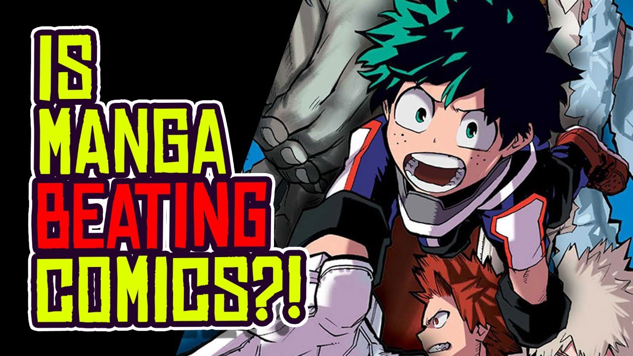 Manga is TAKING OVER the U.S. Comic Book Market?!