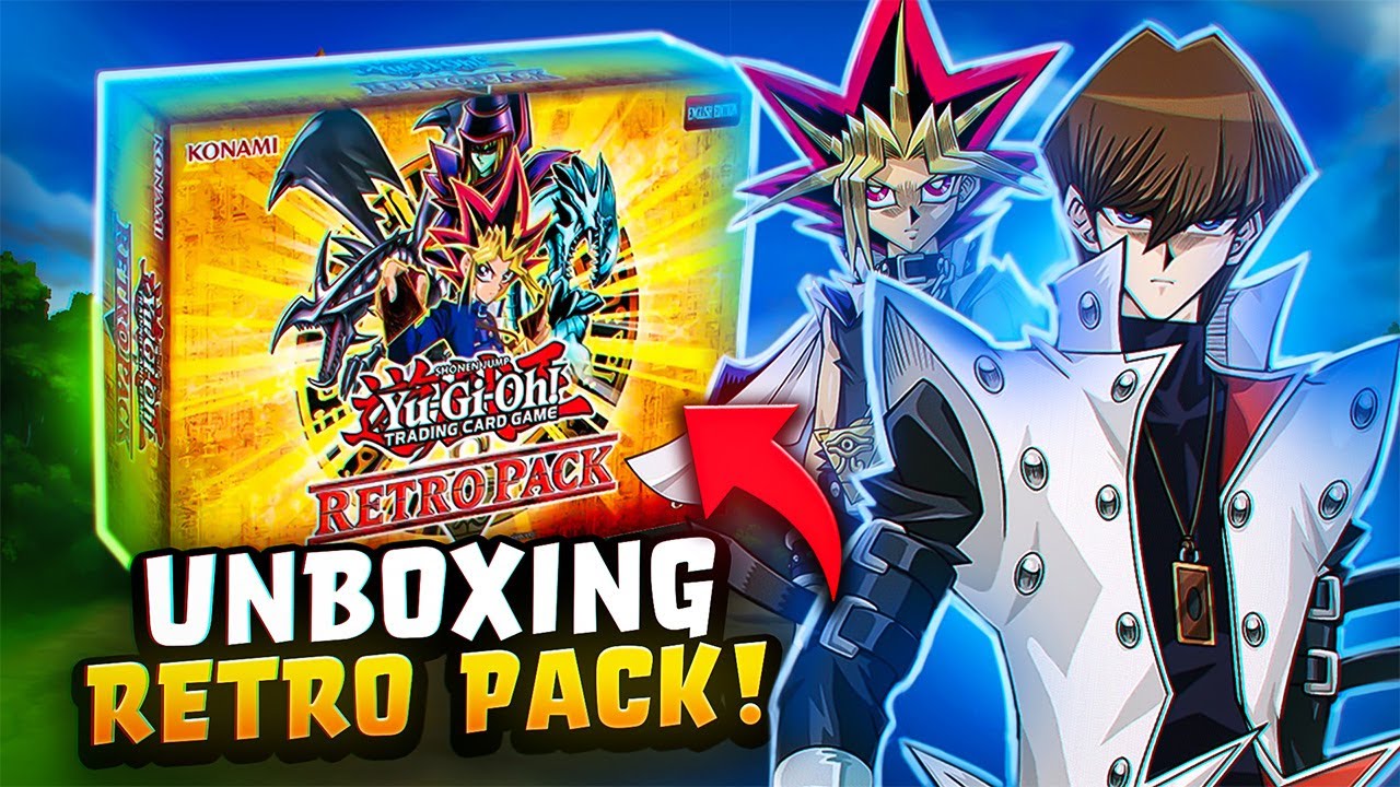 Unboxing YuGiOh Retro Pack! - De Volta ao Base set!