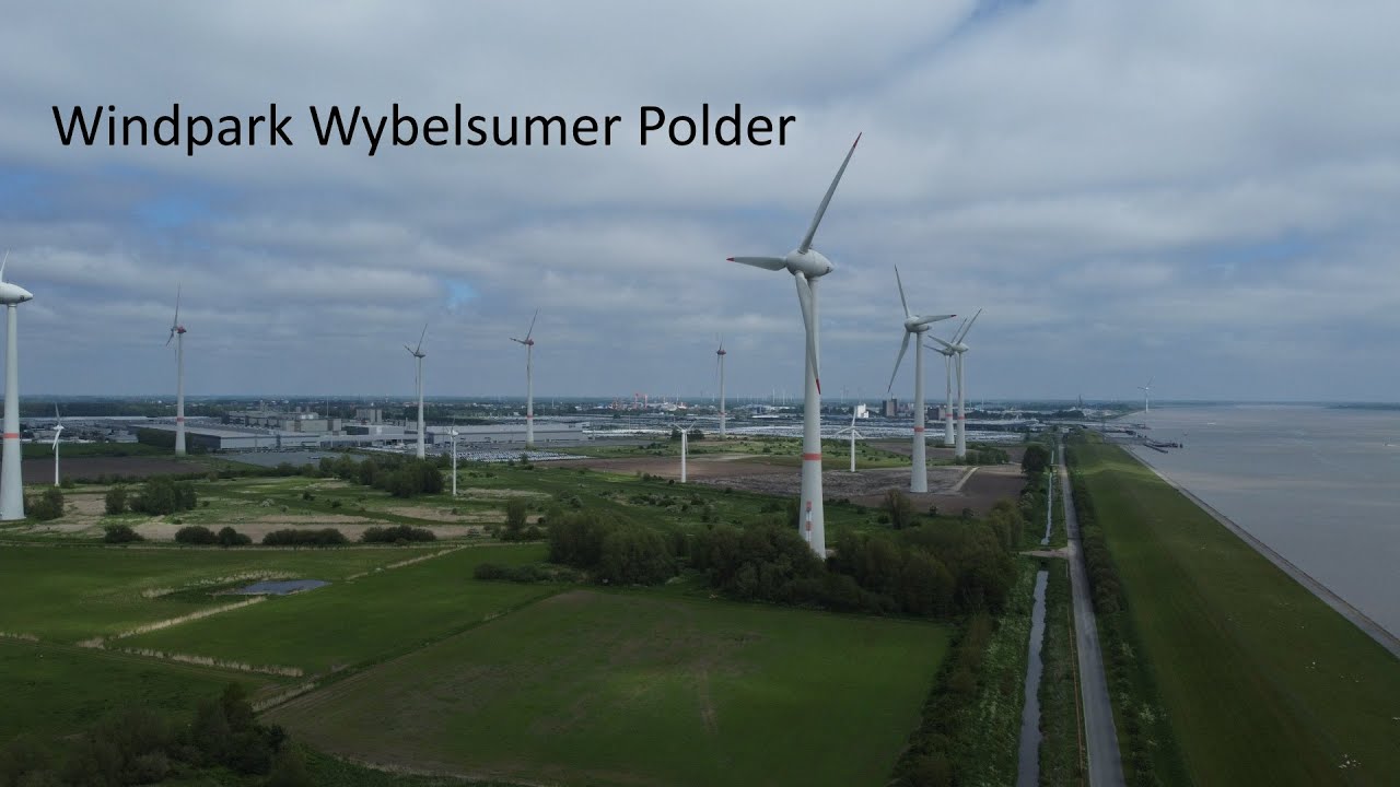 Windpark Wybelsumer Polder / DJI Mini 2 | 4K