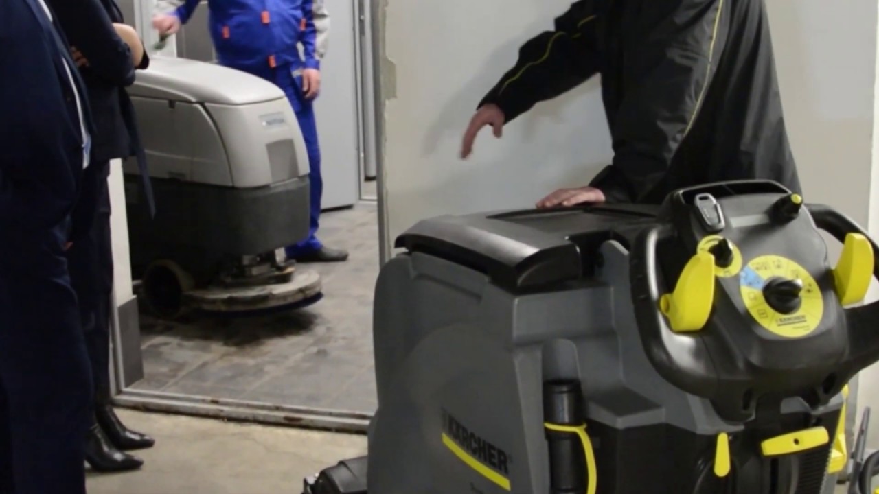 Демонстрация поломоечной машины Karcher B 60 W R65 Bp