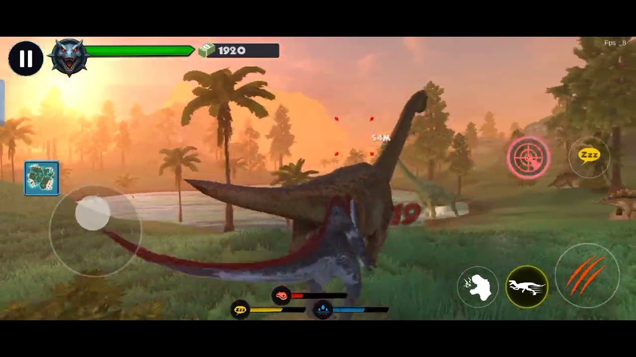 Jurassic clach : spinausaurus survival 