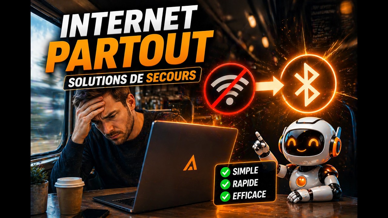 Comment partager la connexion Internet Android avec Windows 11 via Bluetooth (Tuto Facile)