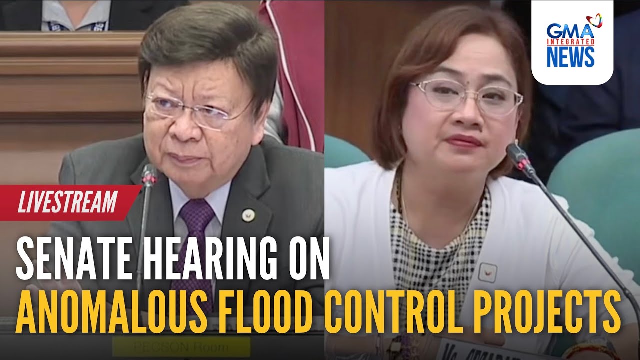 LIVE - Senate Blue Ribbon Committee Inquiry on flood control projects - Replay | GMA Integrated News