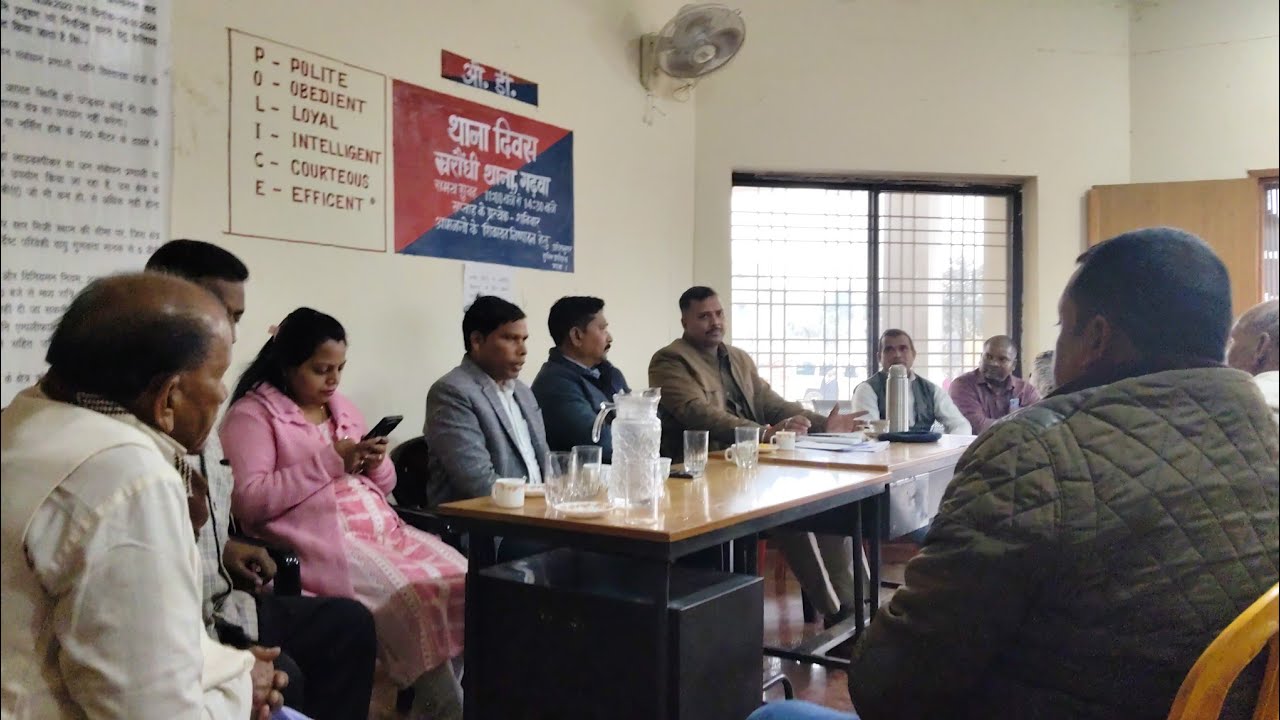 CCTV. कैमरा लगाने के लिए बोल रहे हैं खरौंधी थाना प्रभारी गुलशन कुमार गौतम
