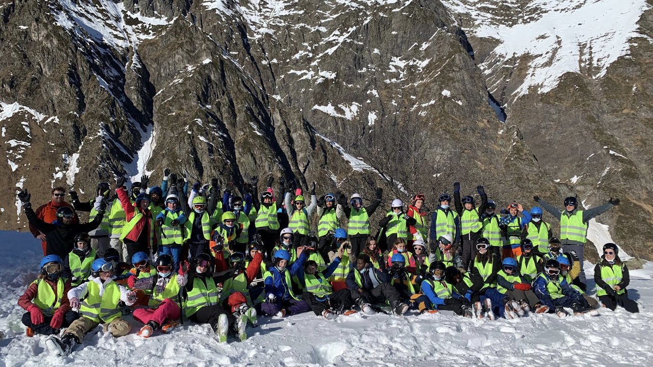 Voyage au ski Collège Coutras 2022