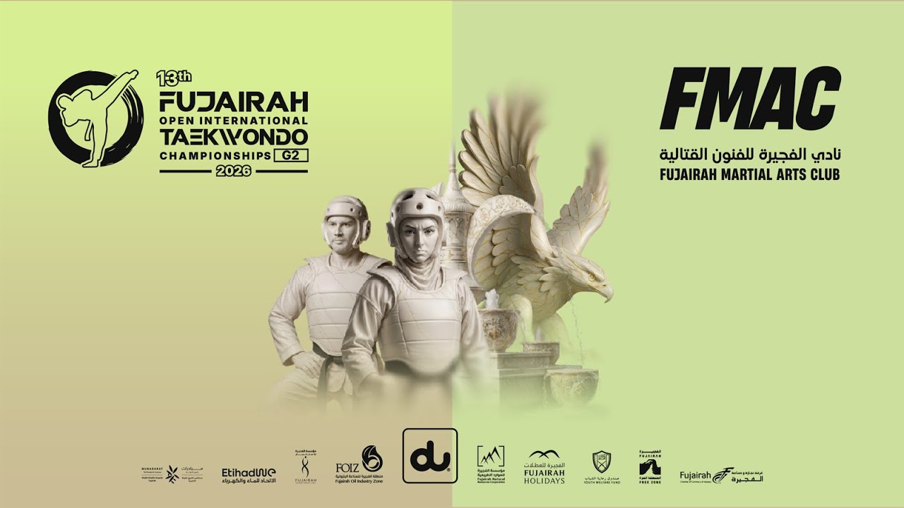 Court 5 Day Four 13th Fujairah Open International Taekwondo Championship 2026