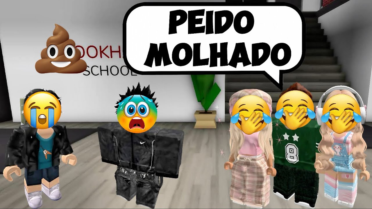 Os meninos malvados que faziam competição de peidos na escola - História Roblox