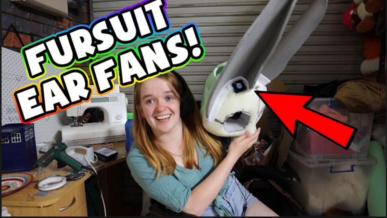 MAKING FURSUIT HEAD FANS! ~ Protoden #3