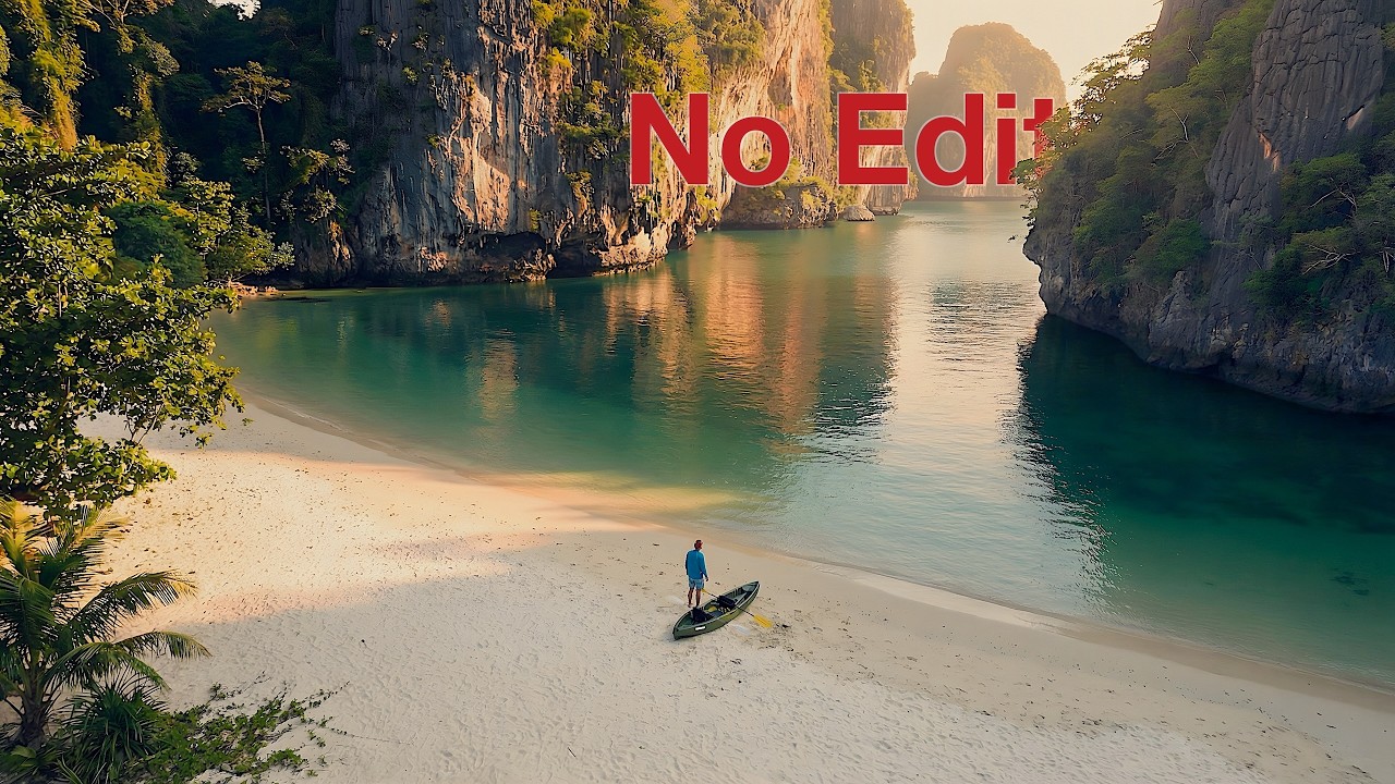 Uncut Kayak & Drone BTS in Krabi | No Script, No Edits