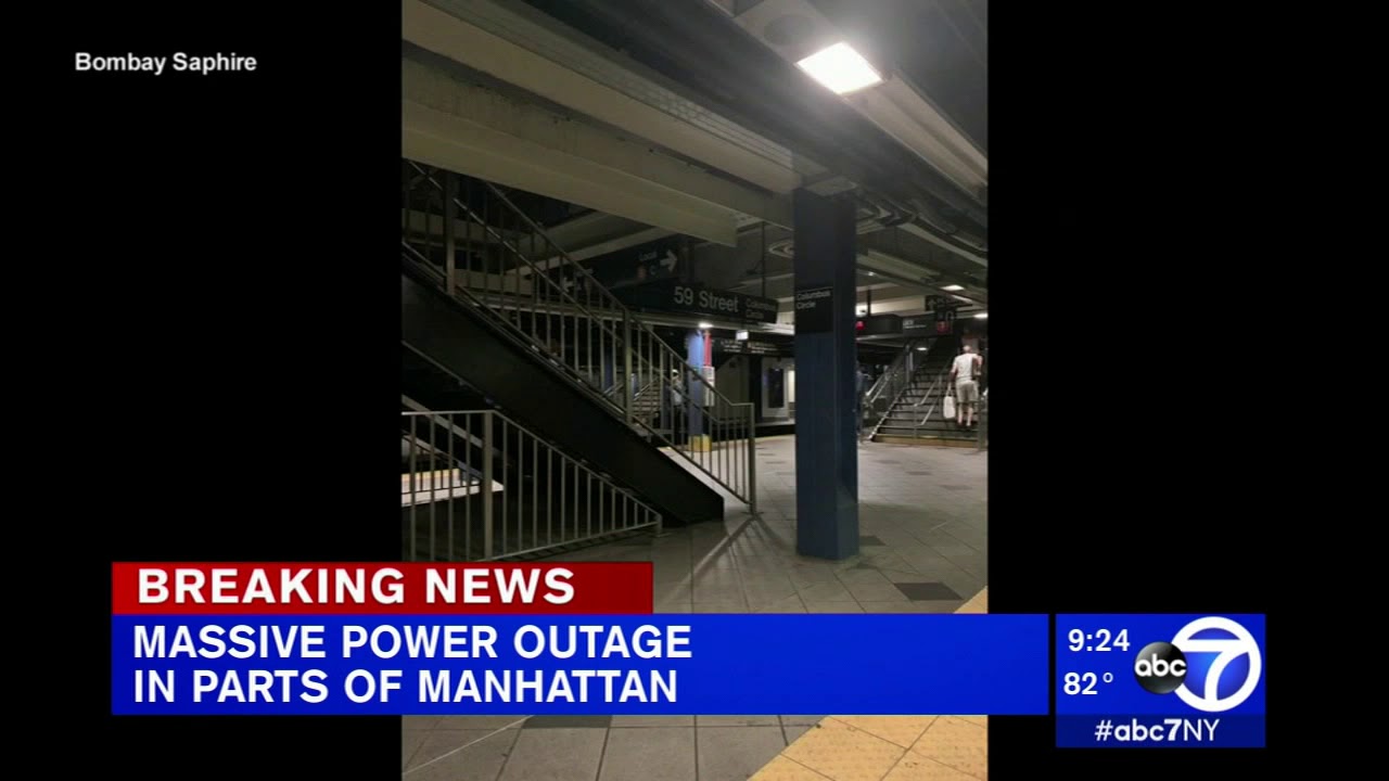Manhattan Blackout: Subway passengers talk about what happened