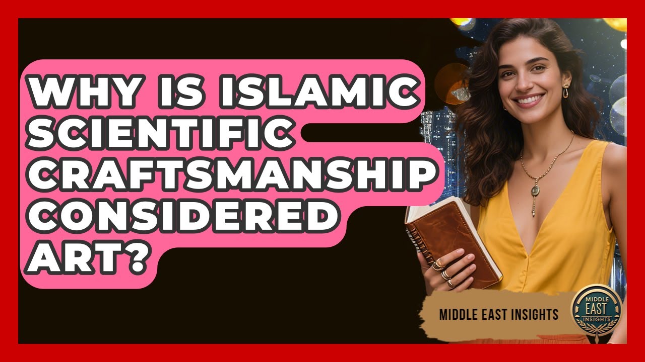 Why Is Islamic Scientific Craftsmanship Considered Art? - Middle East Insights