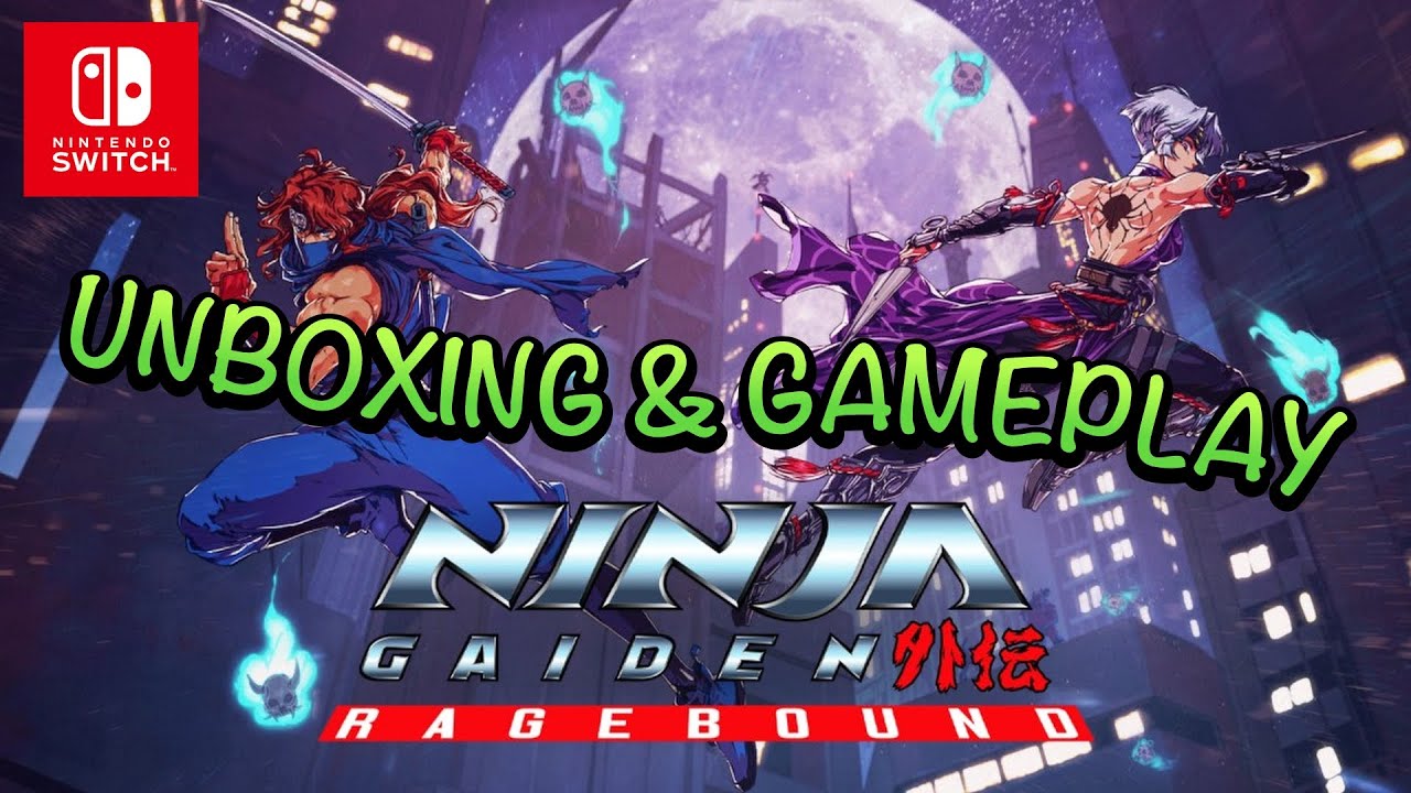 NINJA GAIDEN RAGEBOUND - UNBOXING & GAMEPLAY - Español - Primeros pasos - NINTENDO SWITCH