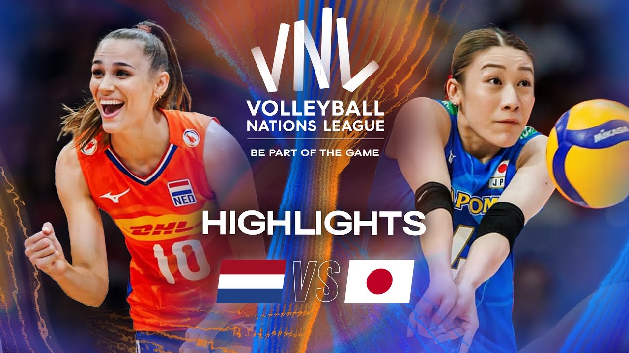 Netherlands 🇳🇱 vs. Japan 🇯🇵 - Highlights | Week 1 | Women's VNL 2025