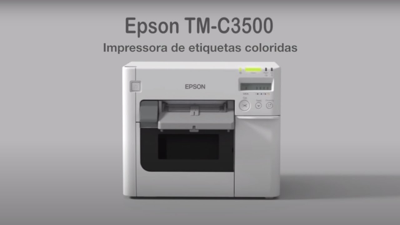 Impressora de Etiquetas Epson ColorWorks C3500
