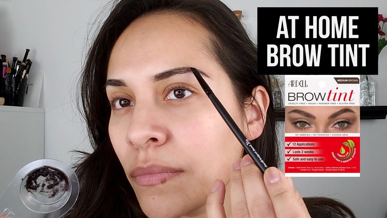 Краска для бровей At Home - Ardell Brow Tint - (средне-коричневый) - Стоит ли того???
