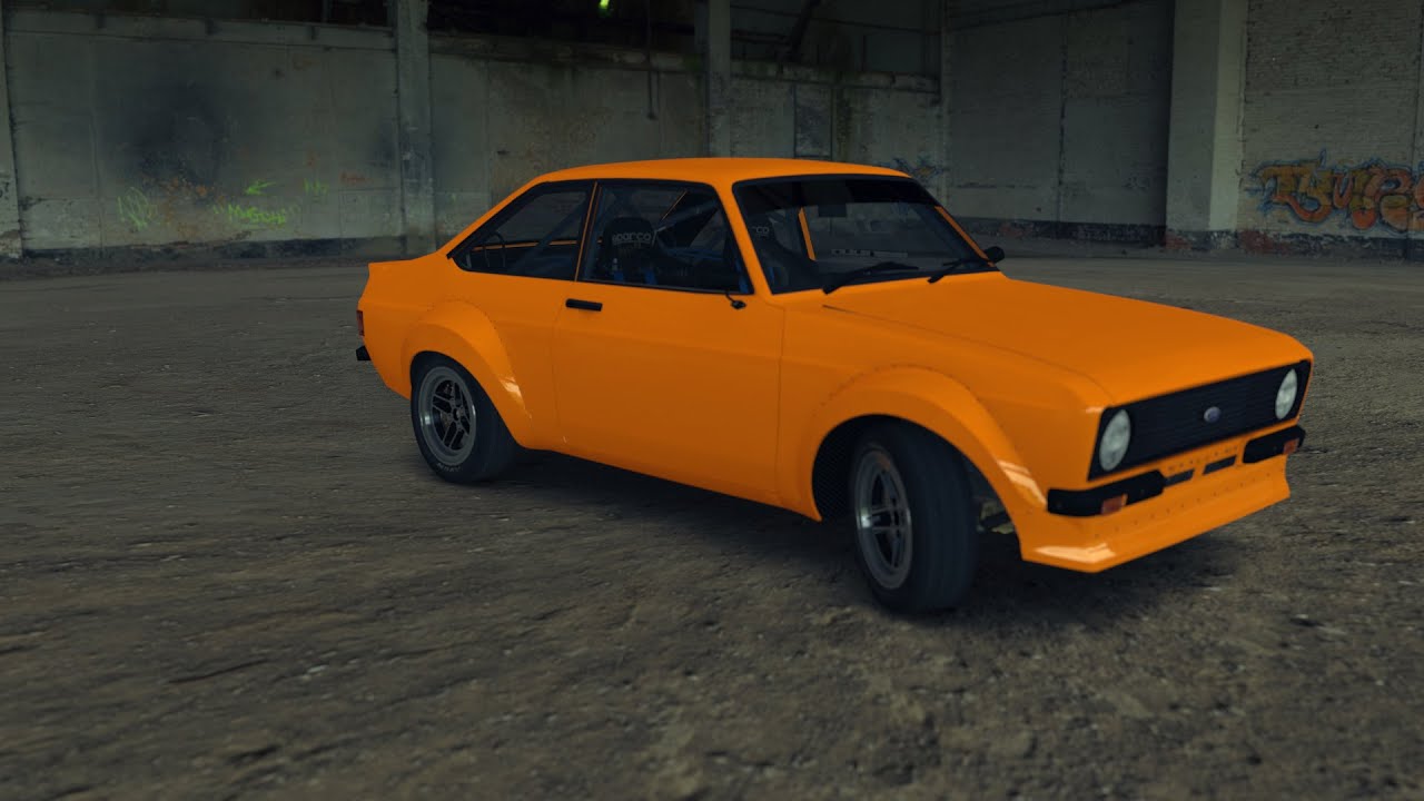 TopGear HotLap #018 Escort Mark 2 (Mods from Assettoland)