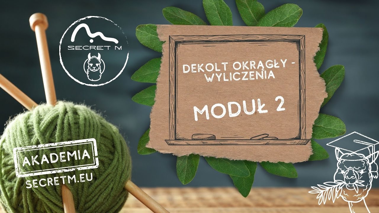 Secret M Akademia - WYLICZENIA - #2 Dekolt okrągły ze ściągaczem