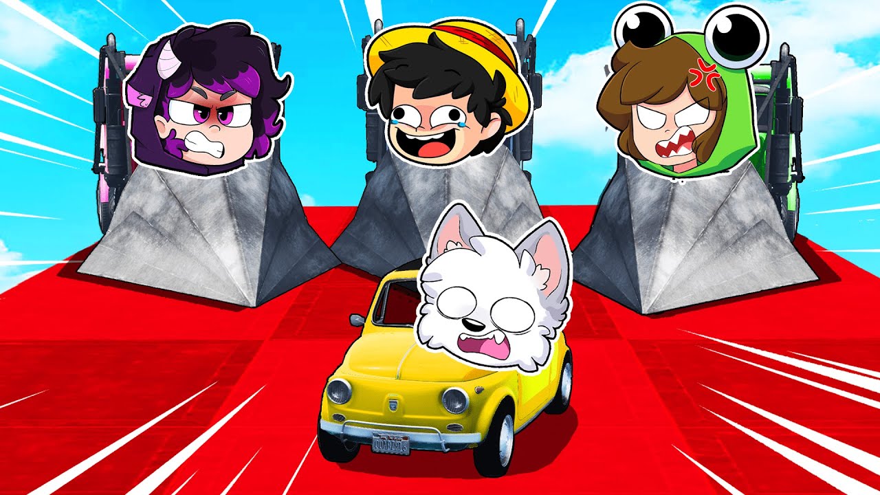 GTA5: ALEXY vs 3 DESTRUCTORES DE AUTOS! 😱💥CARA a CARA en GTA V - Alexy