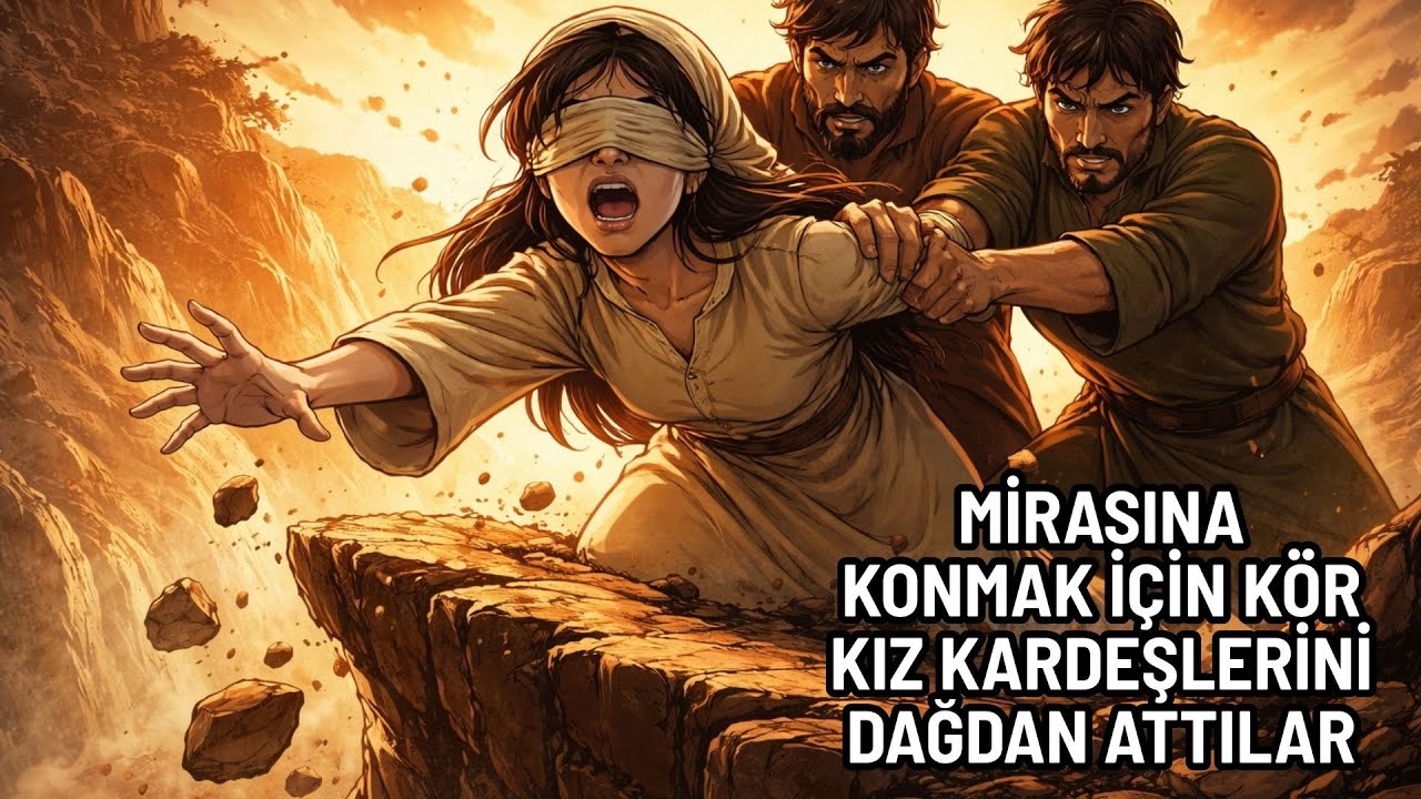 Miras Uğruna Kör Kız Kardeşlerini Dağdan Aşağı Attılar | İslami Hikaye