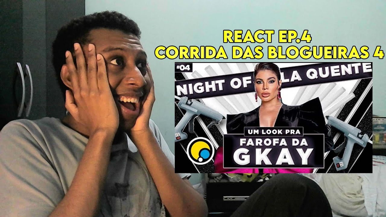 Reagindo Ep.4 Corrida das Blogueiras 4: Night of cola quente farofa da Gkay | Jeff React