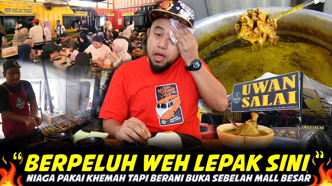 PANAS BETUL AKU...Kedai Ini Lagi ramai Orang Berbanding Shopping Mall Sebelahnya...UWAN SALAI CHERAS