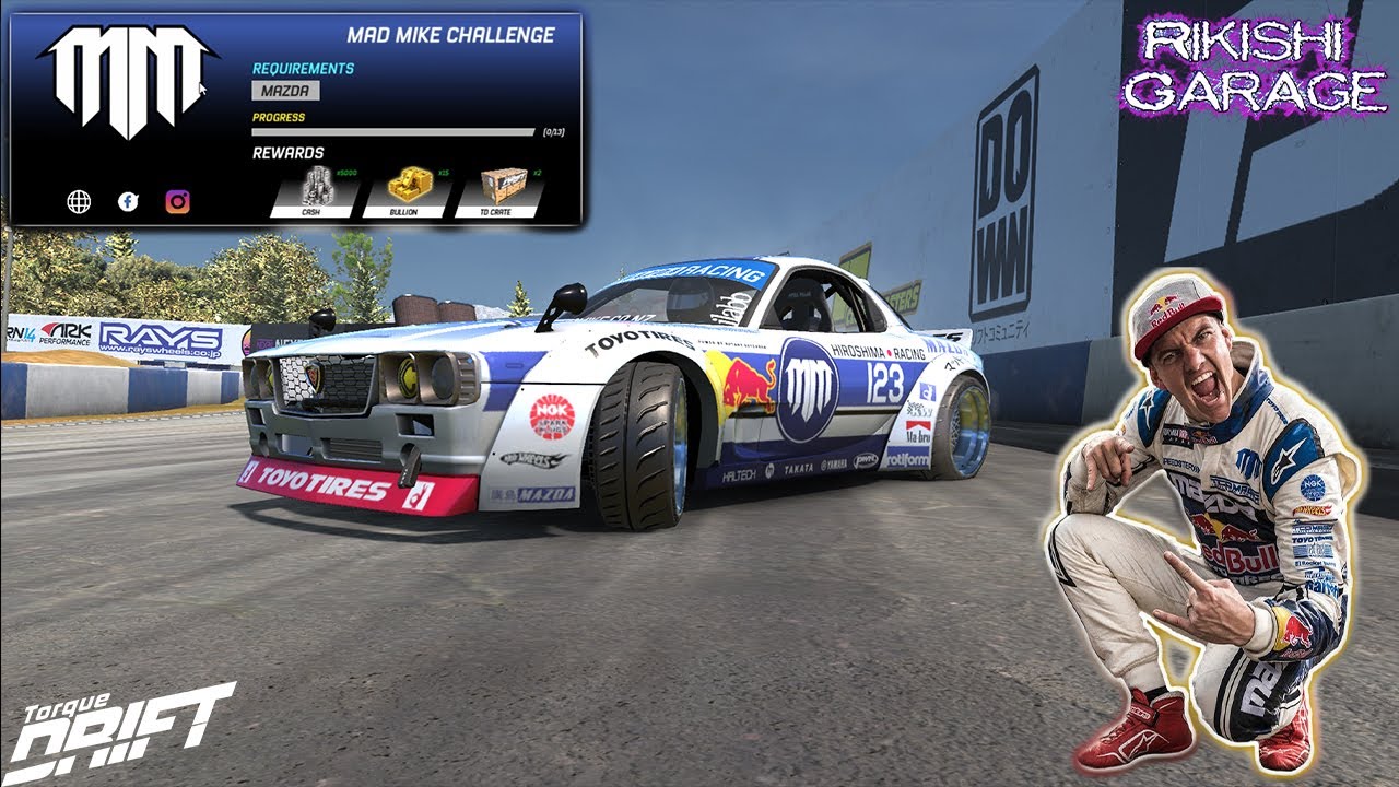 Torque Drift - Mad Mike Challenges Supercharge 2 (100% Guide)