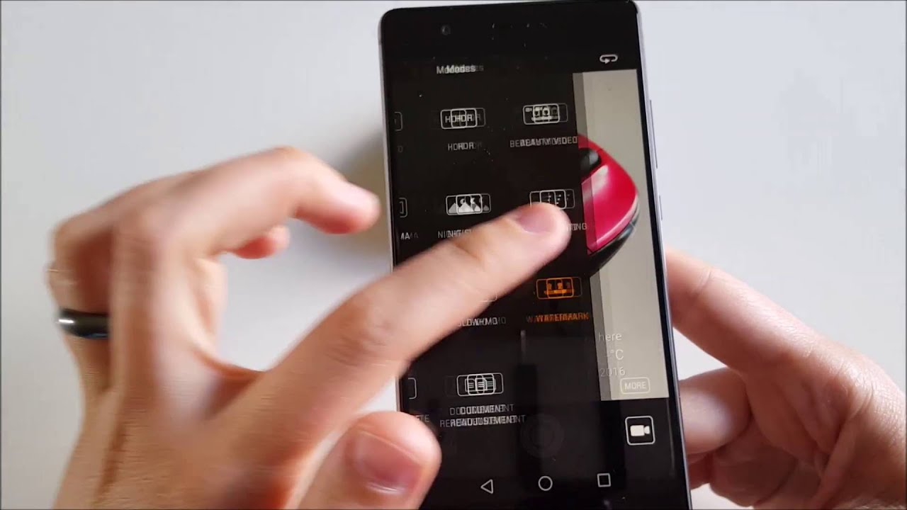 Huawei P9: Camera settings overview