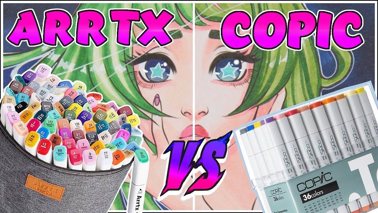 Arrtx Markers Vs Copic Ciao Markers - Marker Review