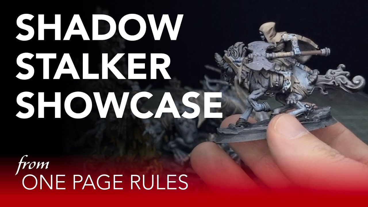 One Page Rules | Shadow Stalkers | Showcase