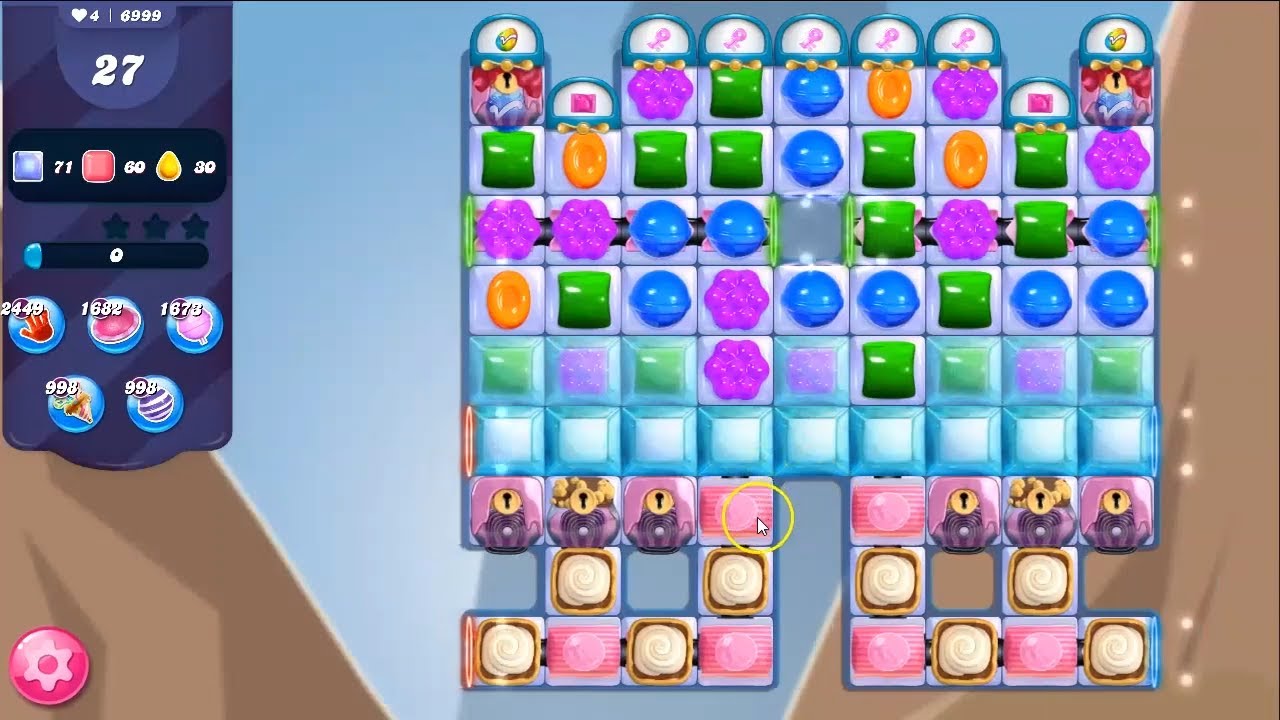 Candy Crush Saga LEVEL 6999 NO BOOSTERS (second version)