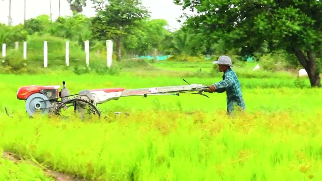 OMG Amazing​ Farmer tactor khmer,kubota rt 155 plus plow the field  3 2