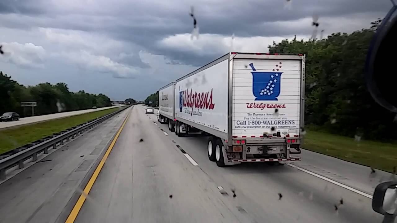 Turnpike double 48 ft trailers in FLORIDA