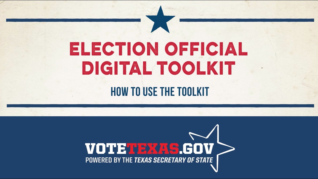 How to Use the Election Official Digital Toolkit