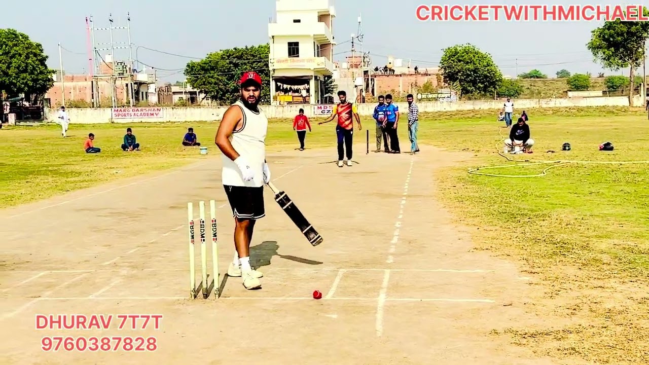 Mridul Sachan vs Sahil Ghaziabad | 158 Run 10 Over | Cricketwithmichael 