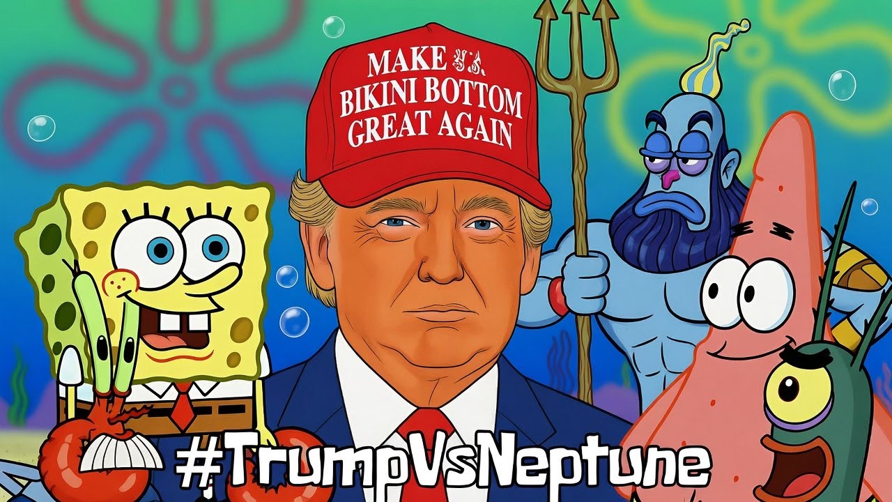 What if Trump becomes president of Bikini Bottom? #trump #spongebob