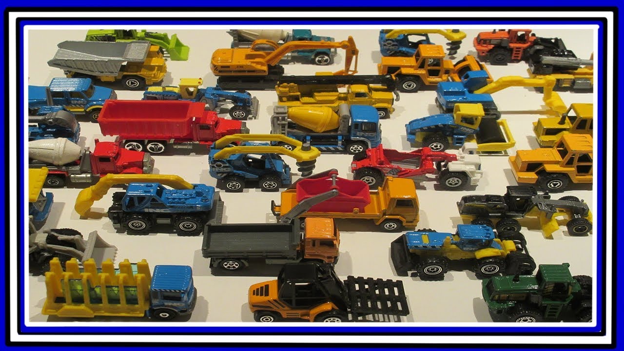Matchbox Construction Vehicles Collection