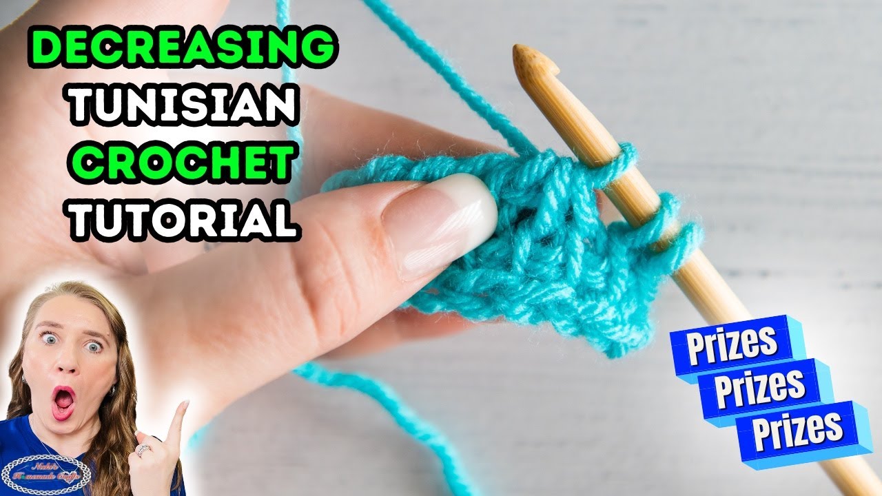 The Secret to Perfect Decreases in Tunisian Crochet — PLUS PRIZES