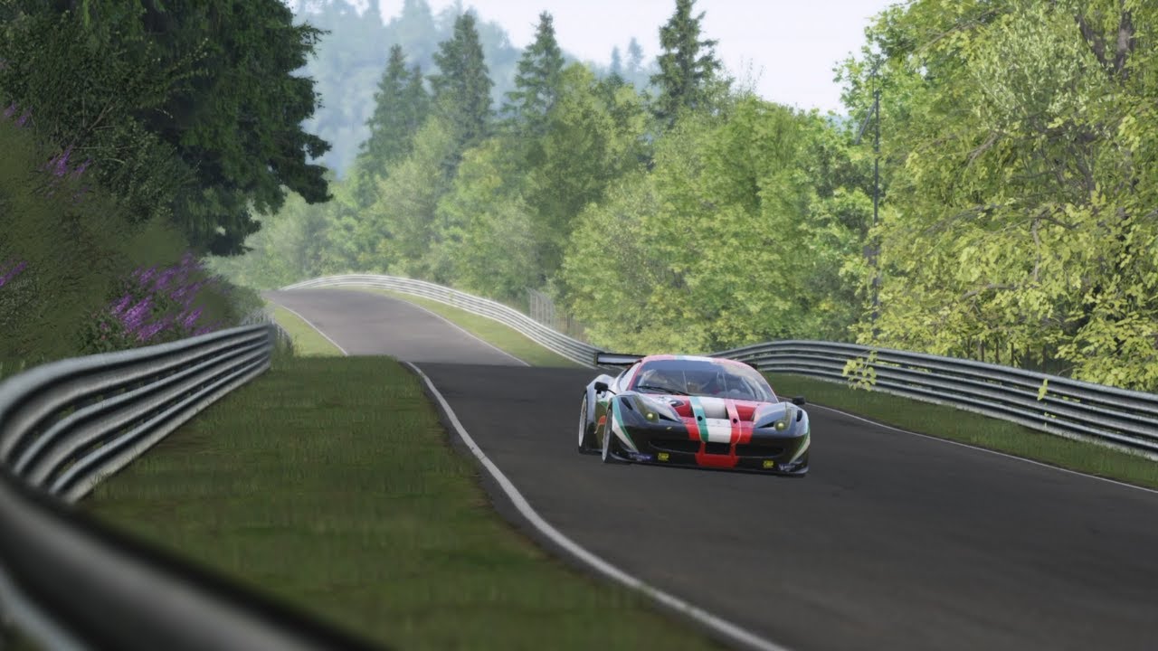 Nordschleife in Ferrari 458 GT2