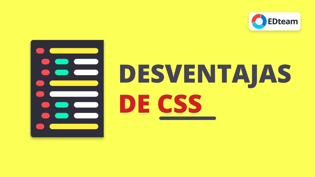 Desventajas de CSS