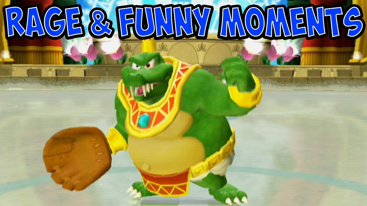 Mario Super Sluggers Rage and Funny Moments Pt.2 | Wii Week 2