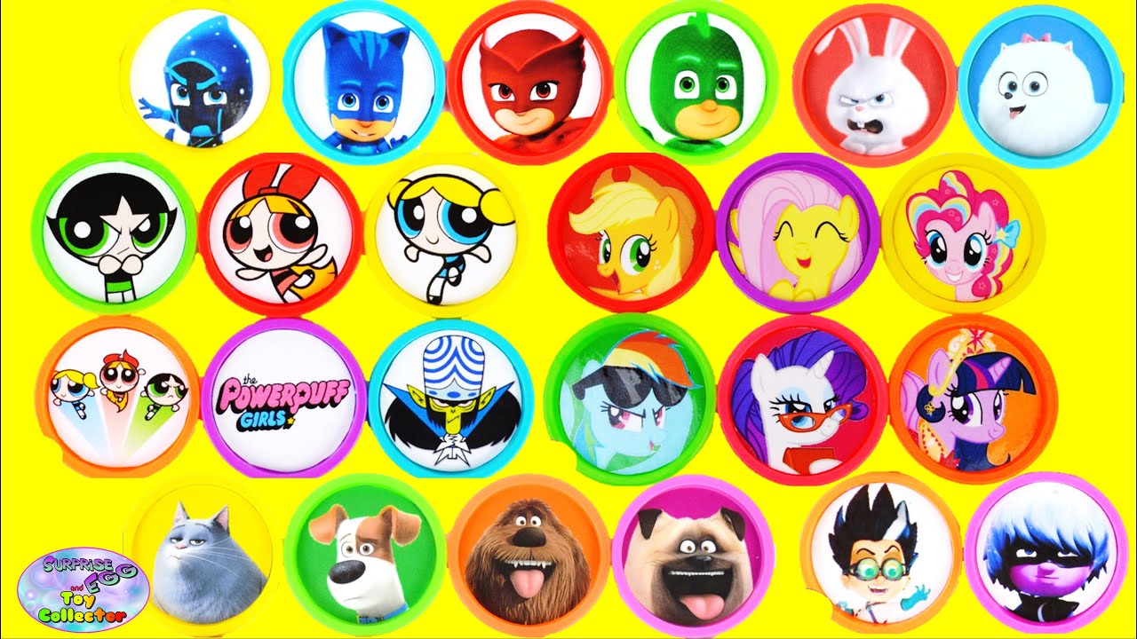 Learning Colors My Little Pony Secret Life Of Pets Episode Show Surprise Egg and Toy Collector SETC